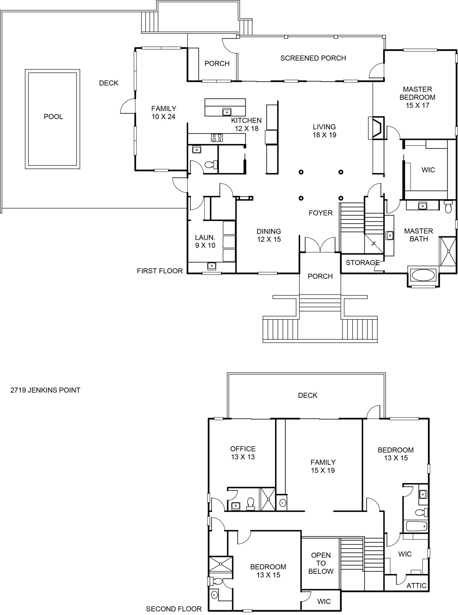 2719 Jenkins Point Road Seabrook Island, SC 29455 - Photo 80 of 90 2719JenkinsPoint-Layout2