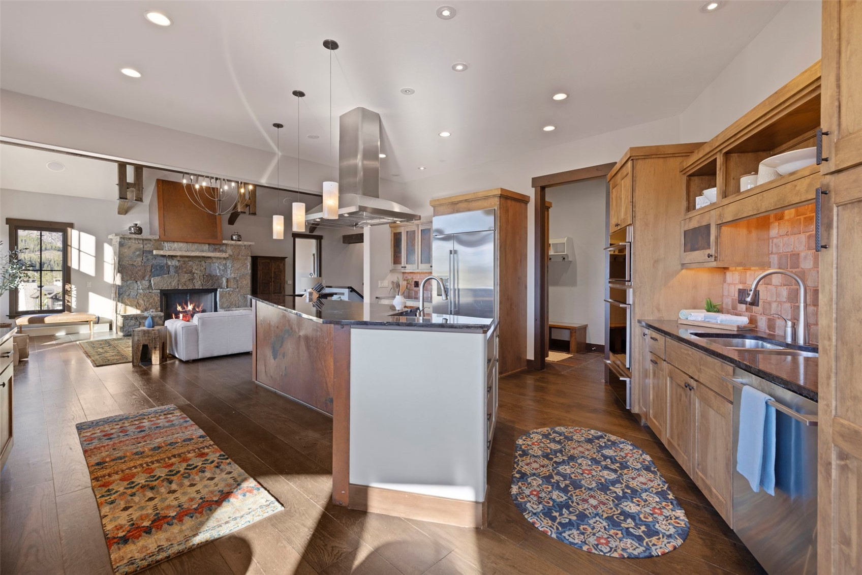 436 Gold Run Road Breckenridge, CO 80424 - Photo 14 of 50 Entrance from garage with spacious mudroom brings you into this side of the kitchen.