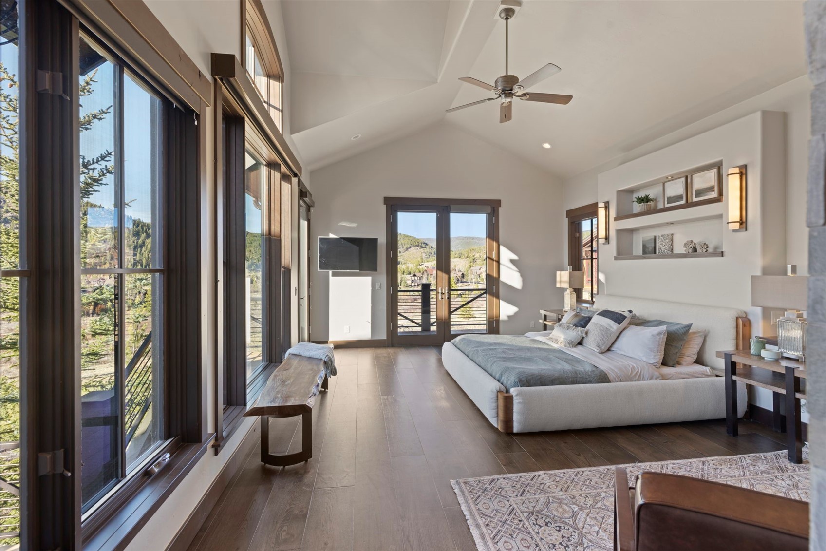 436 Gold Run Road Breckenridge, CO 80424 - Photo 19 of 50 Private deck off primary bedroom as well as access to lower patio.