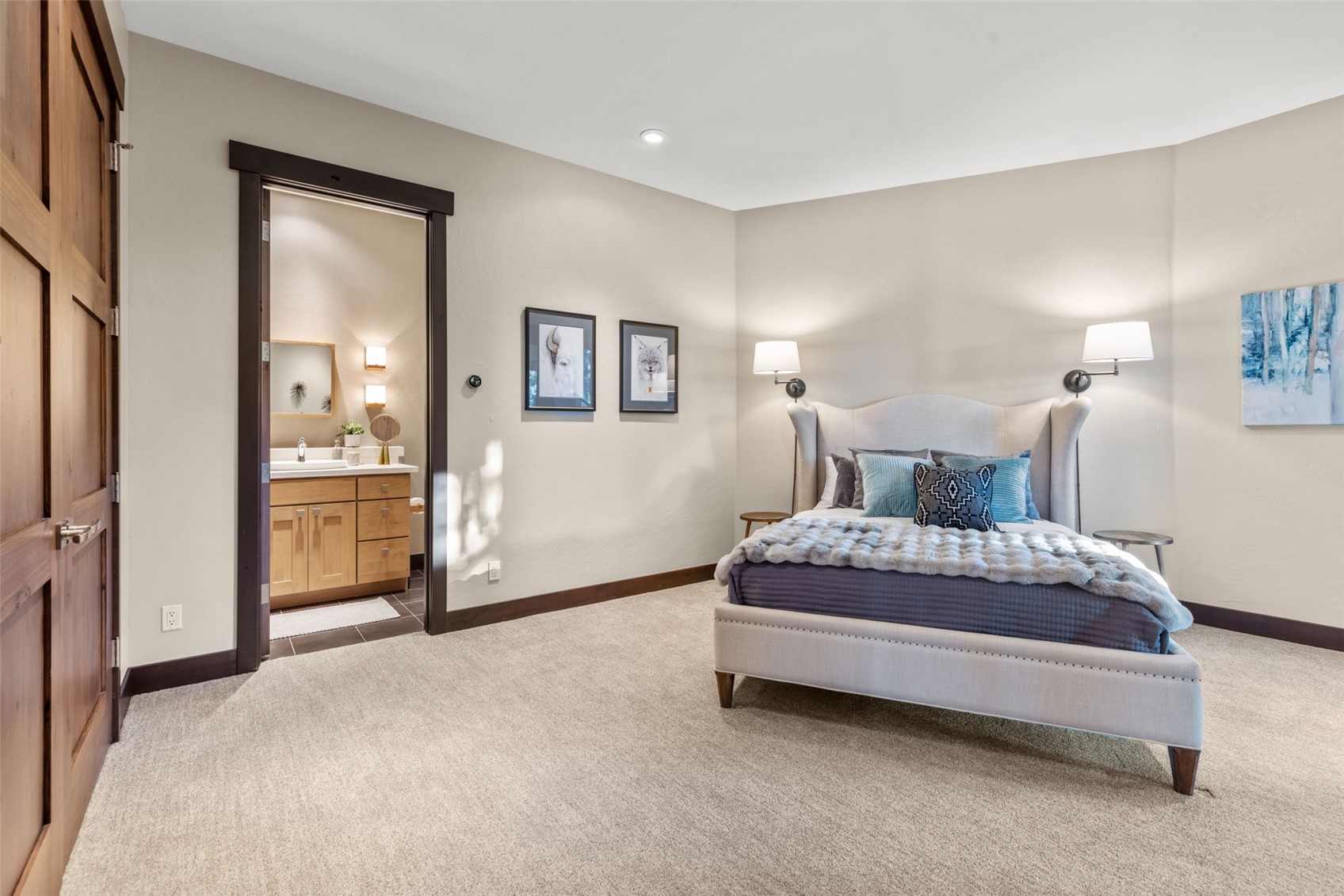 436 Gold Run Road Breckenridge, CO 80424 - Photo 38 of 50 Bedroom #2 ensuite. Very spacious!