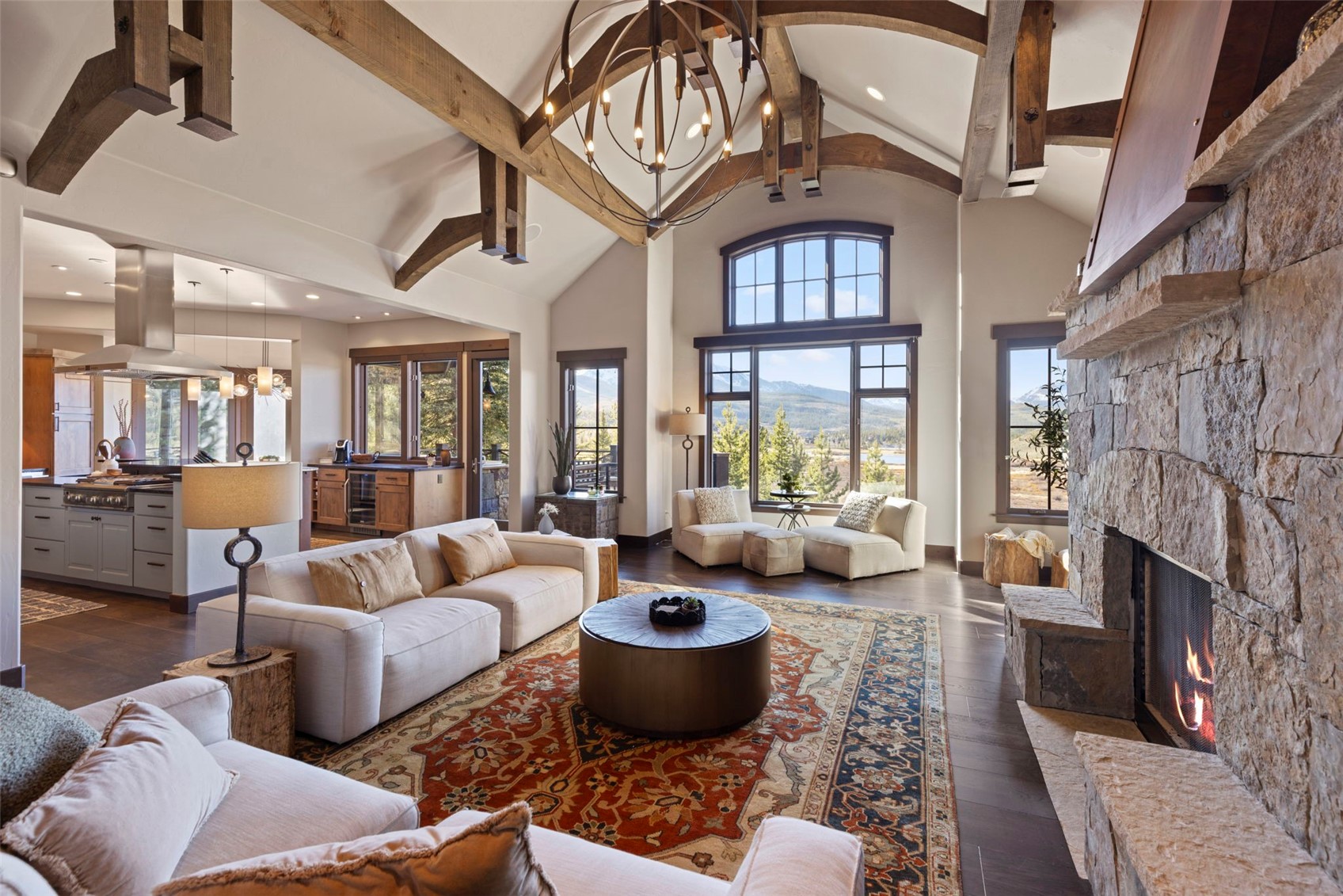 436 Gold Run Road Breckenridge, CO 80424 - Photo 5 of 50 New Great Room light fixture.