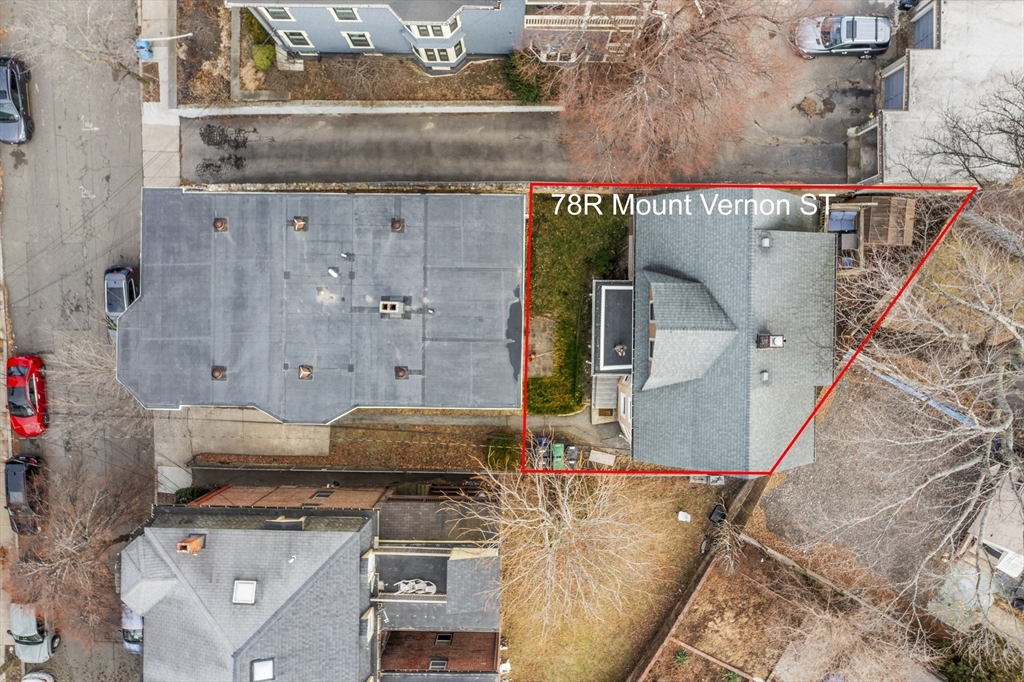 78 R Mt Vernon Street Somerville, MA 02145 - Photo 29 of 32 an aerial view of residential houses with outdoor space