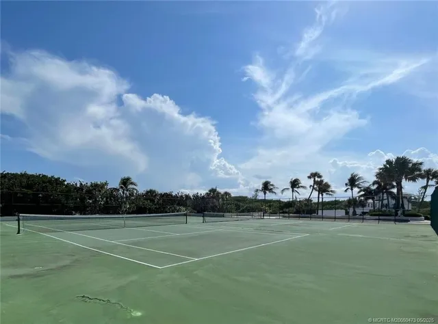 a view of tennis court