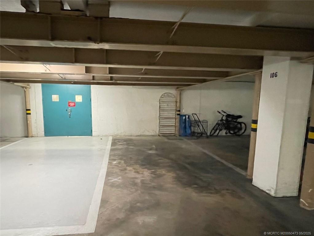 1357 Northeast Ocean Boulevard, Unit 106 Stuart, FL 34996 - Photo 36 of 38 a view of garage