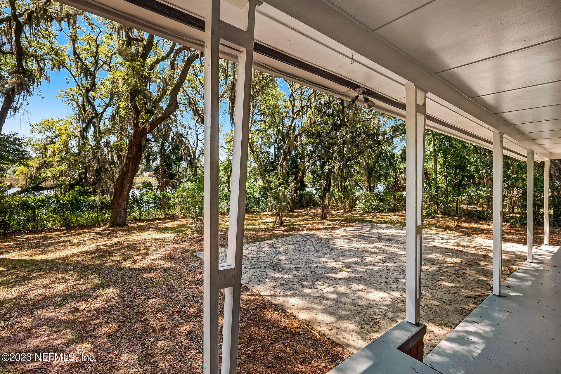 3546 Clyde Drive Jacksonville, FL 32208 - Photo 43 of 50 a view of a porch with a yard