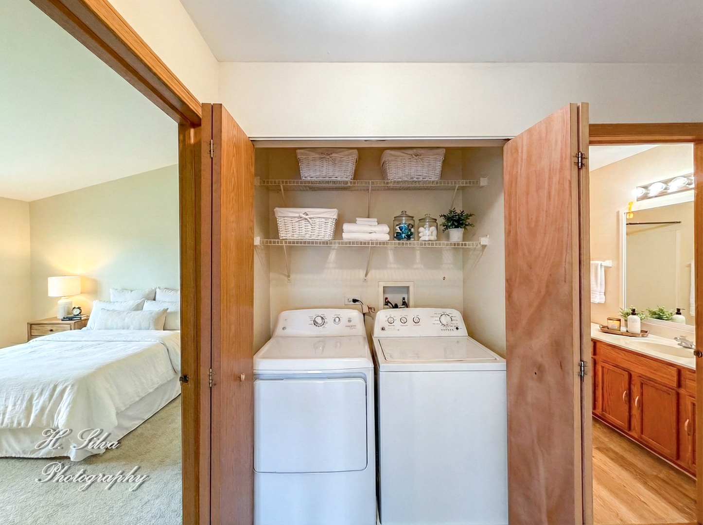 1431 Silverstone Drive, Unit 1431 Carpentersville, IL 60110 - Photo 11 of 18 a room with a bed and a cabinets