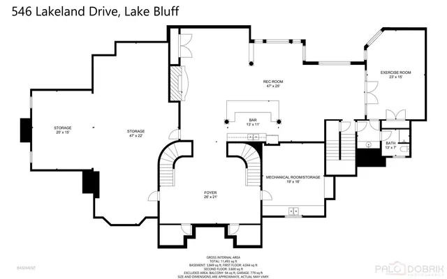 $3,450,000 | 546 Lakeland Drive, Lake Bluff, IL 60044
