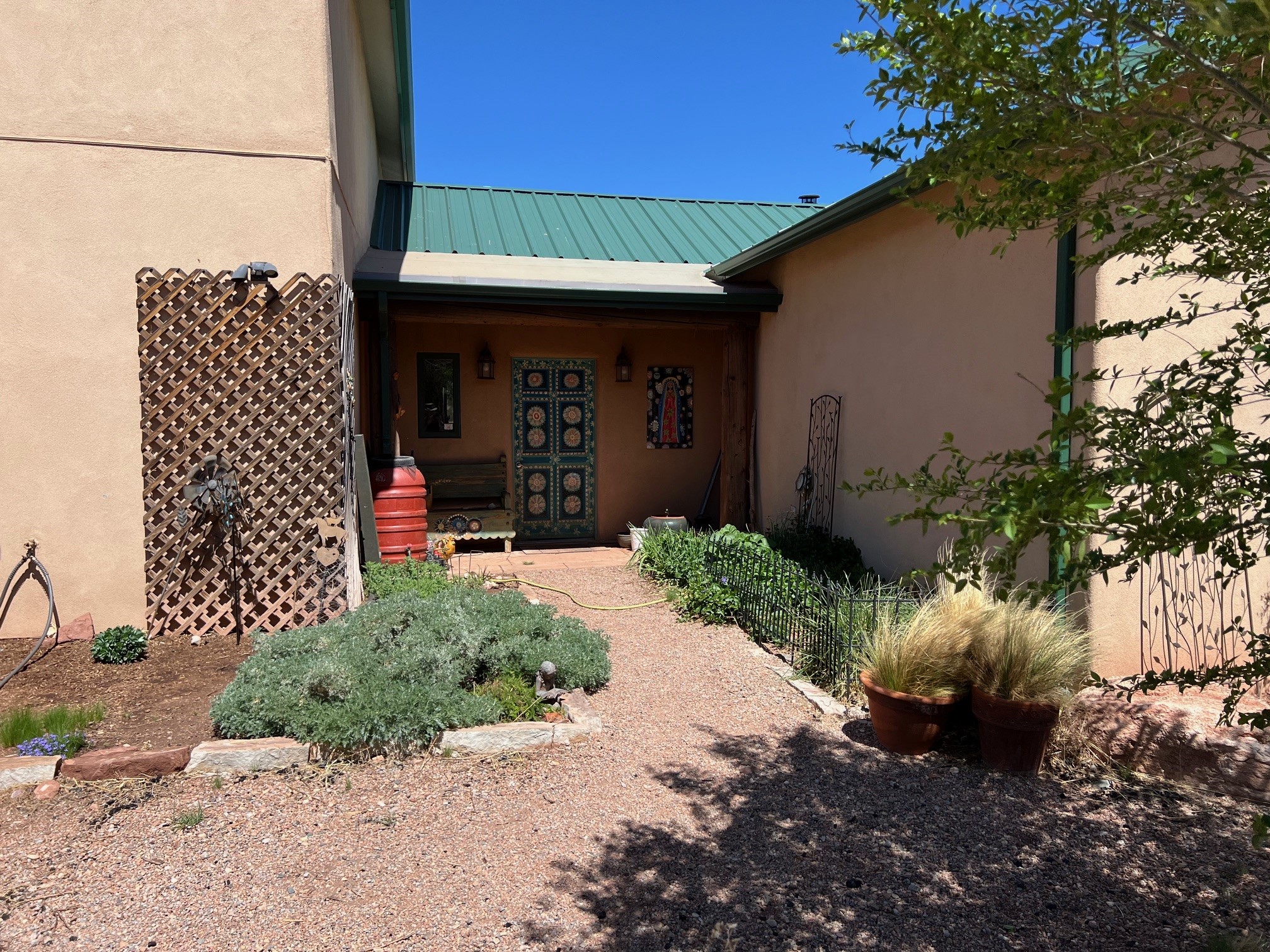 29 County Road B41E Ribera, NM 87560 - Photo 12 of 51 Front entry portal