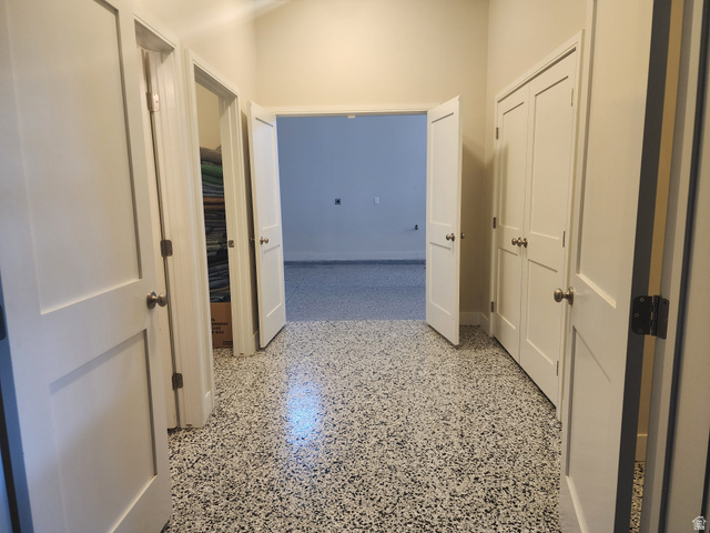 1283 North Gallen Road Santa Clara, UT 84765 - Photo 87 of 103 Detached garage hallway epoxy flooring