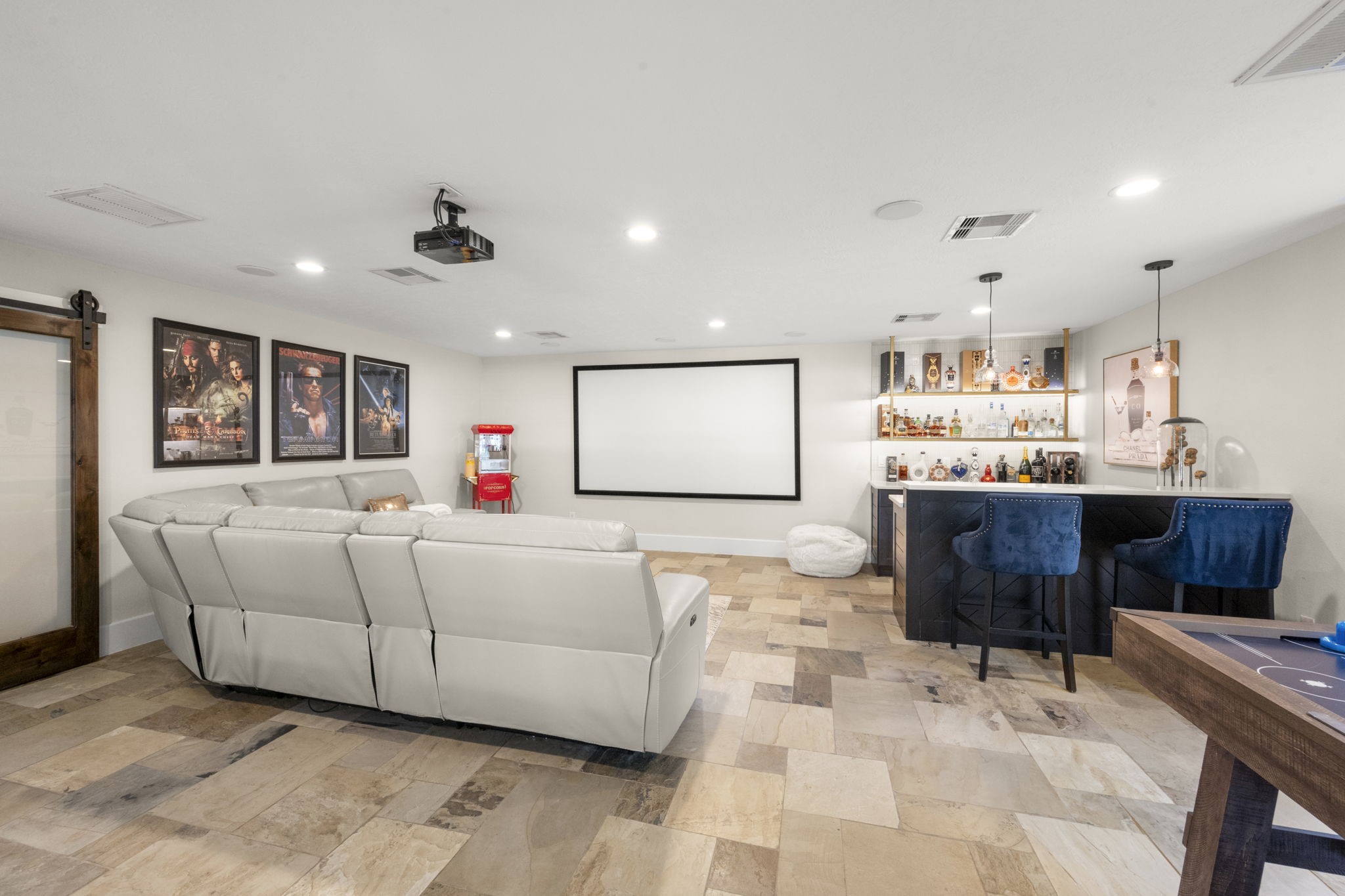8555 Matthews Lane Magnolia, TX 77354 - Photo 16 of 37 a living room with furniture and a flat screen tv