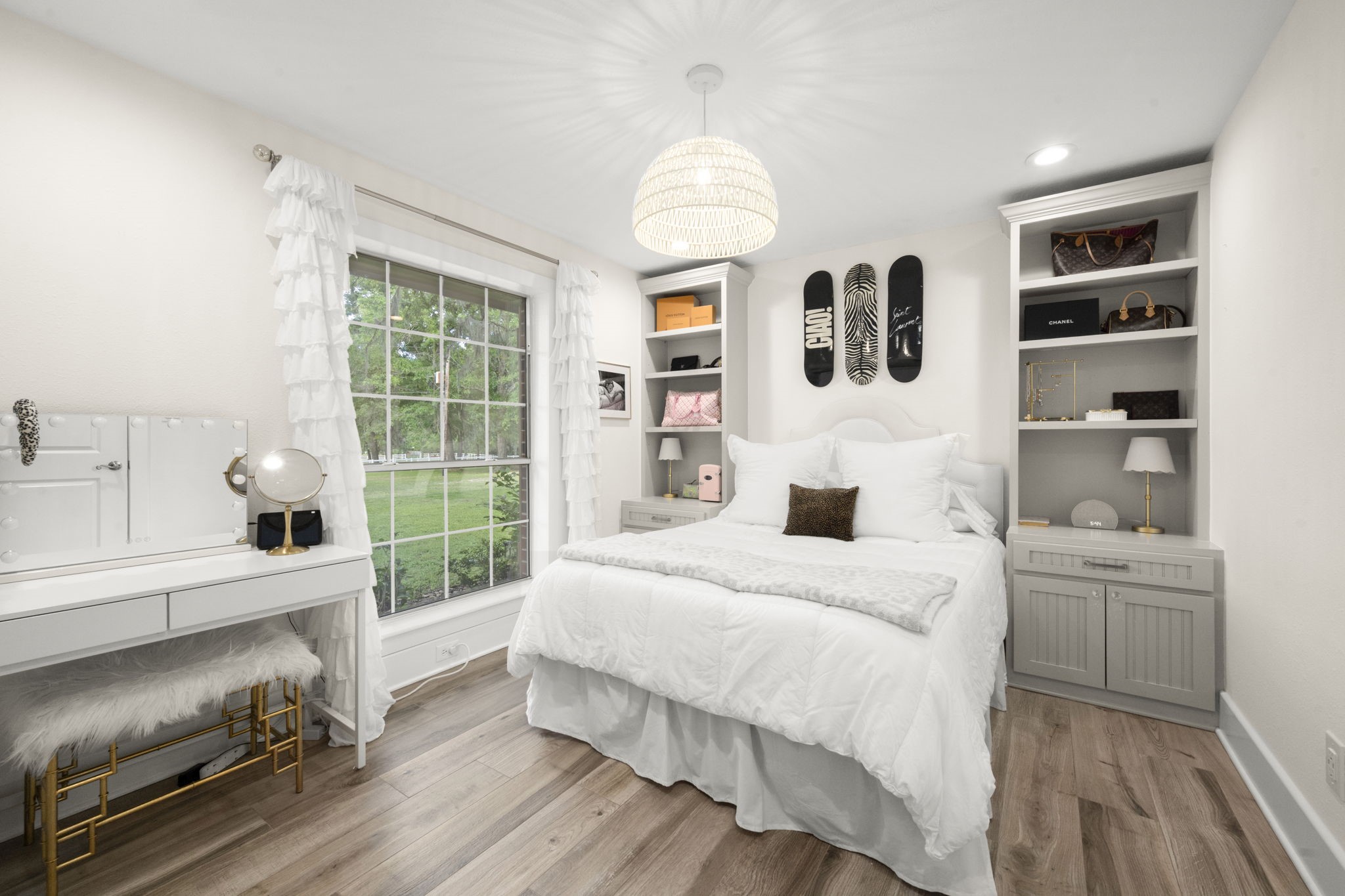 8555 Matthews Lane Magnolia, TX 77354 - Photo 24 of 37 a bedroom with a bed and a window