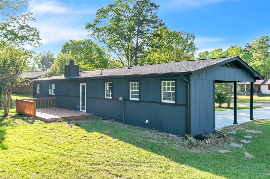 403 Keith Lane Seneca, SC 29678 - Photo 24 of 28 This home features a private deck perfect for outdoor enjoyment and a convenient carport.