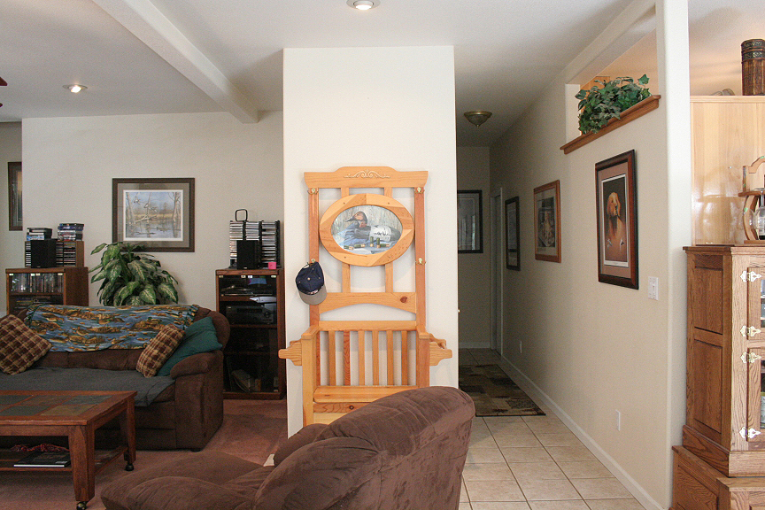 Living Room Hallway View