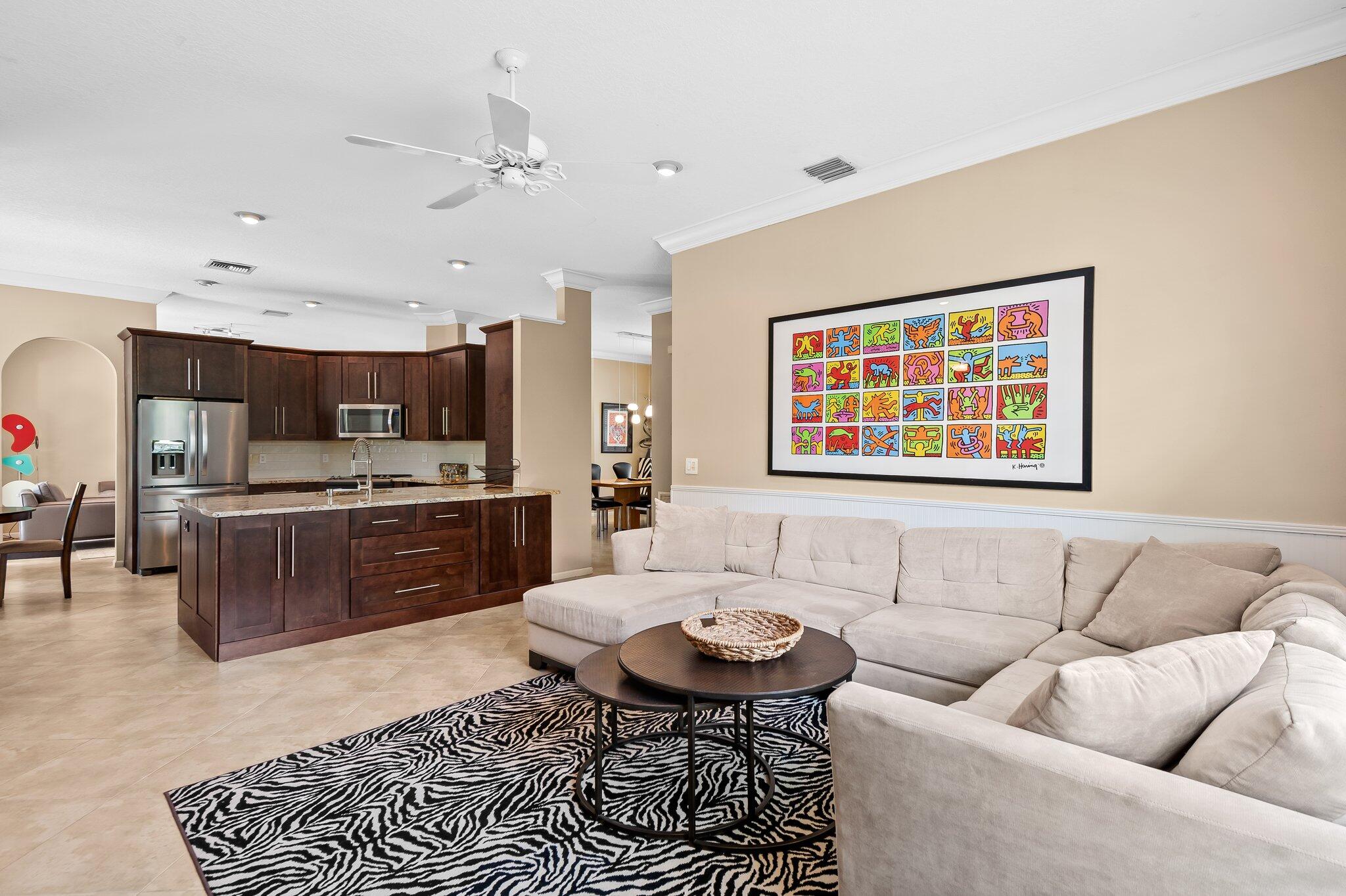 12408 Rockledge Circle Boca Raton, FL 33428 - Photo 11 of 35 Family Room and Kitchen