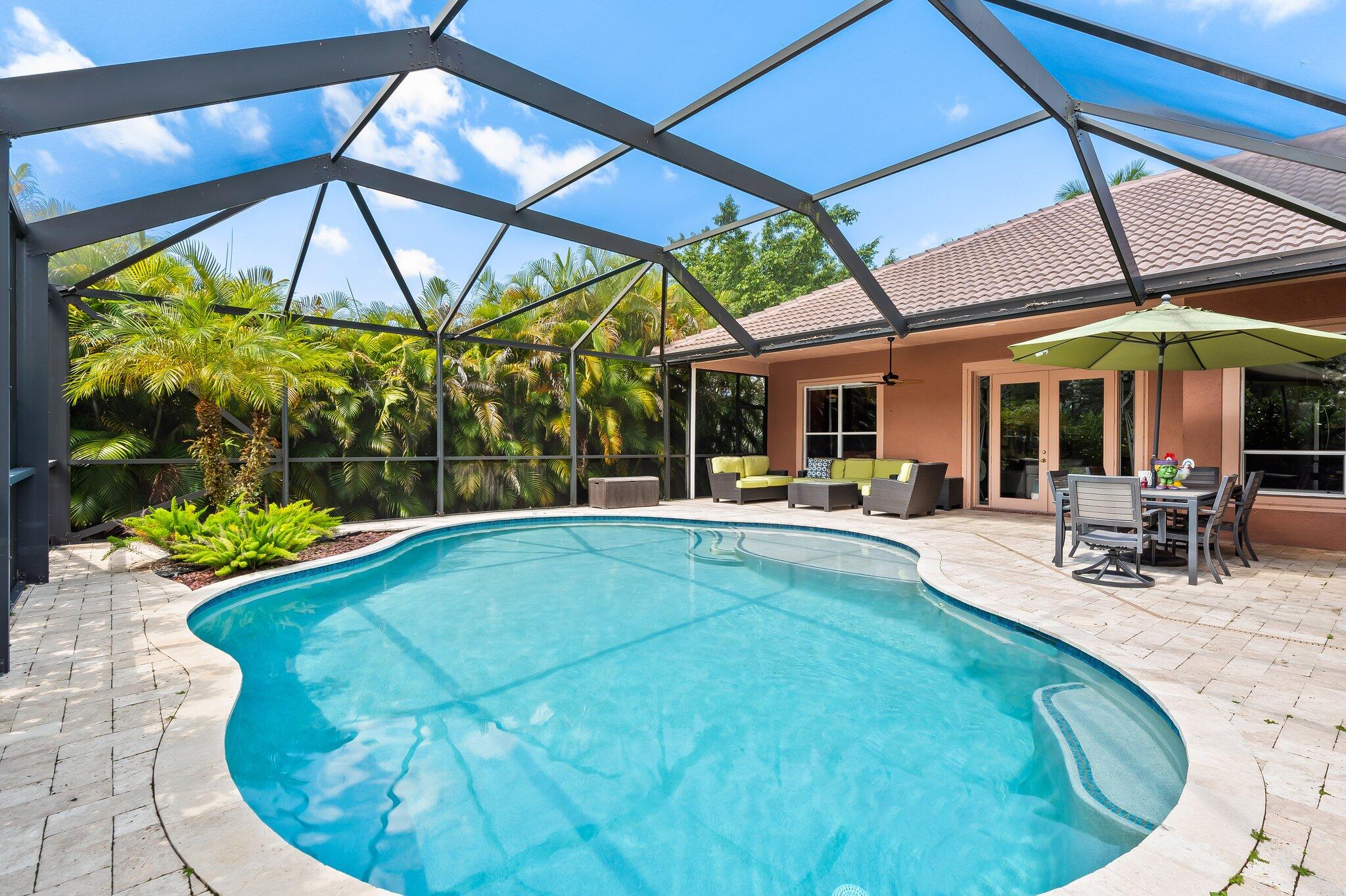 12408 Rockledge Circle Boca Raton, FL 33428 - Photo 23 of 35 Screened-in Pool