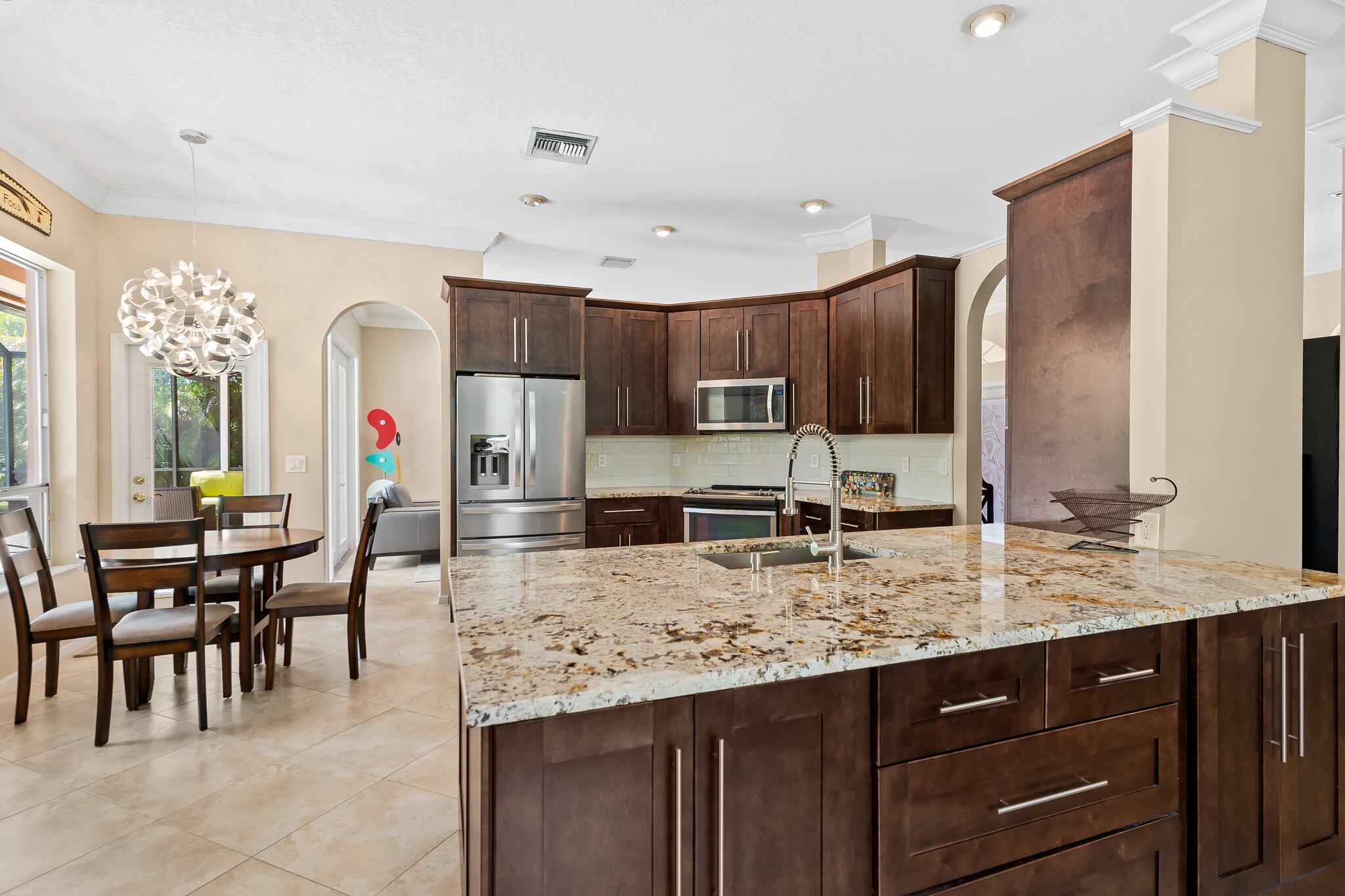 12408 Rockledge Circle Boca Raton, FL 33428 - Photo 9 of 35 Kitchen and Breakfast Nook