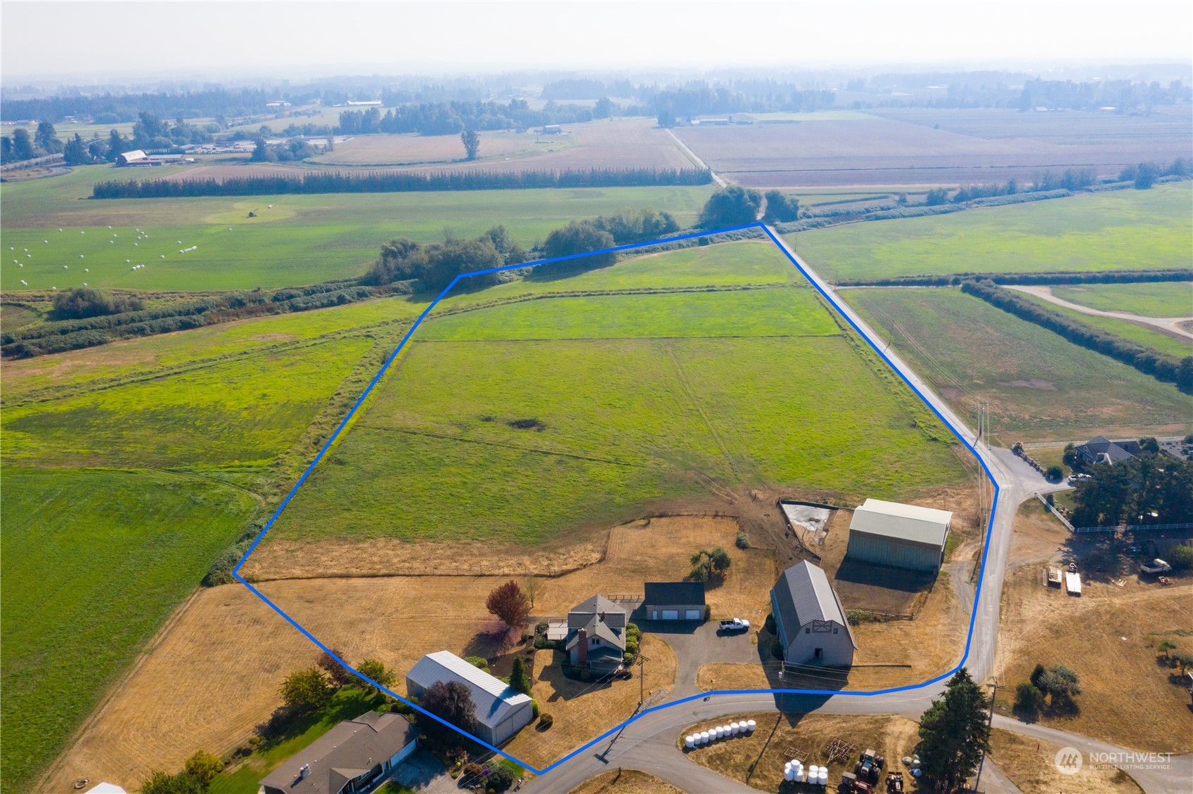 7992 Flynn Road Lynden, WA 98264 - Photo 2 of 39 an aerial view of a house