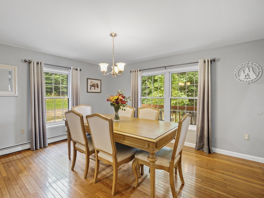 83 Lake Street Acushnet, MA 02743 - Photo 11 of 39 a view of a dining room with furniture window and wooden floor