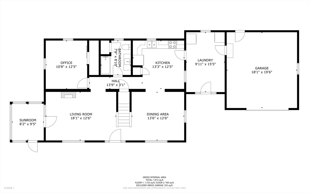83 Lake Street Acushnet, MA 02743 - Photo 35 of 39 a picture of a floor plan