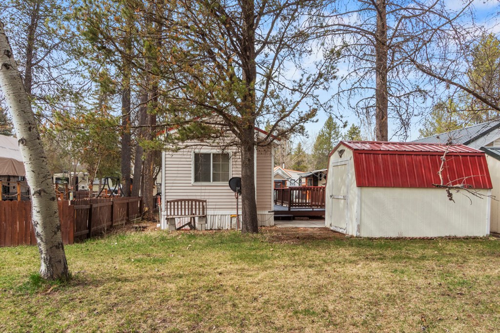 25 E Street Cascade, ID 83611 - Photo 11 of 24 Back of Home and Shed