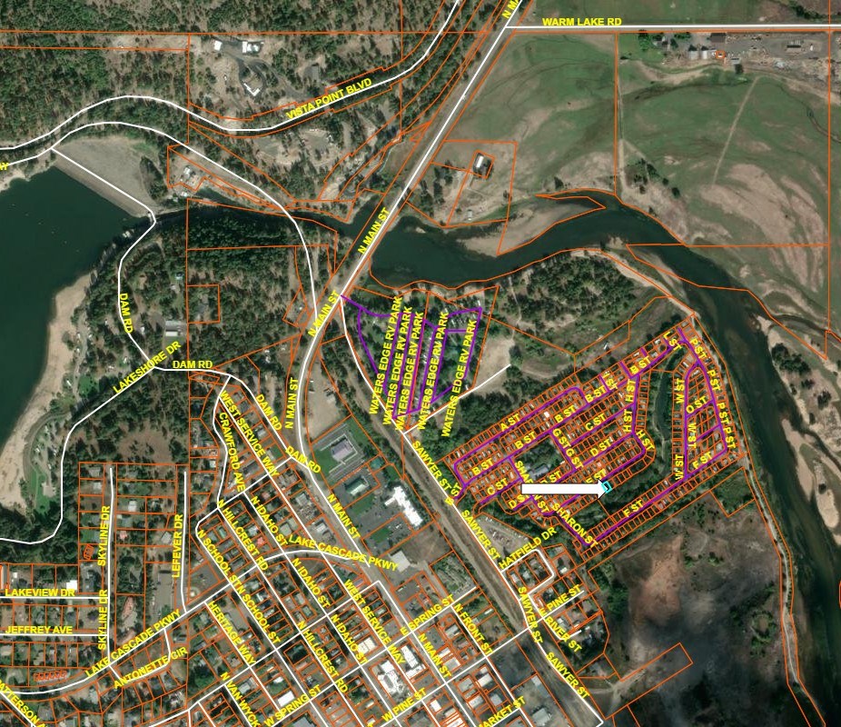 25 E Street Cascade, ID 83611 - Photo 23 of 24 County Map
