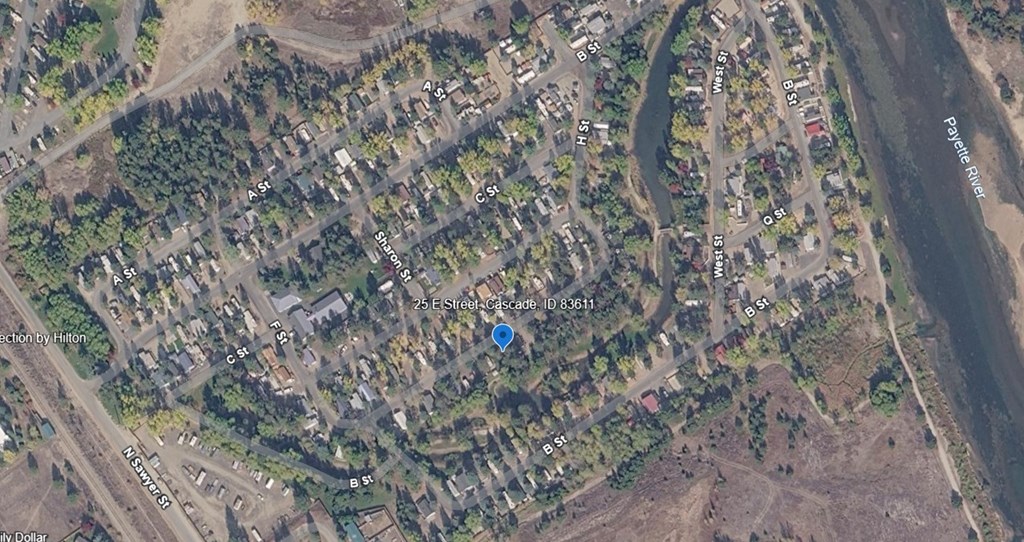 25 E Street Cascade, ID 83611 - Photo 24 of 24 Google Earth Image