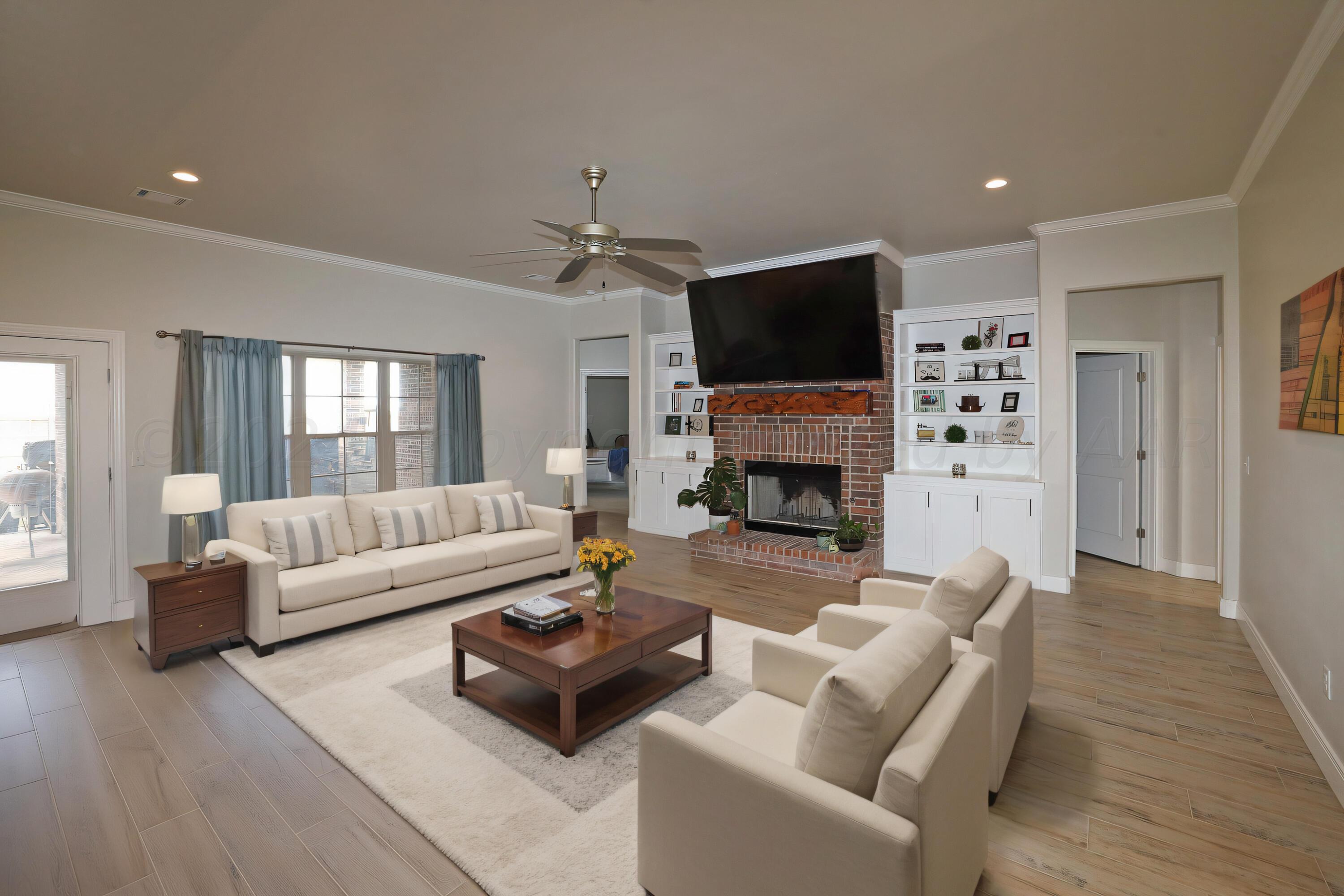 2351 Paige Lane Bushland, TX 79124 - Photo 6 of 40 Living Area Staged