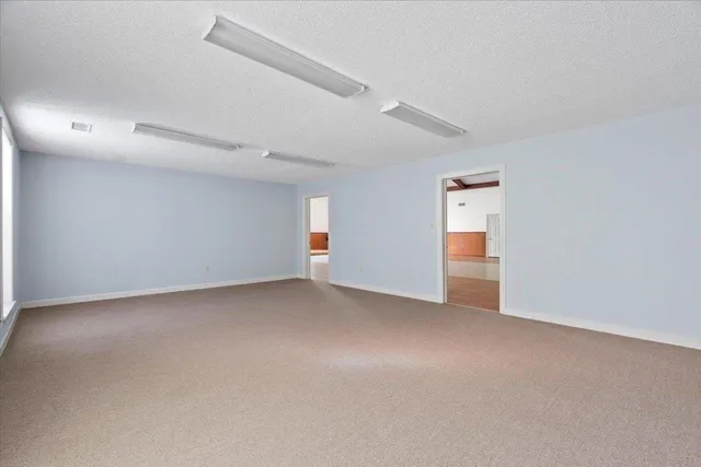 a view of a room with window