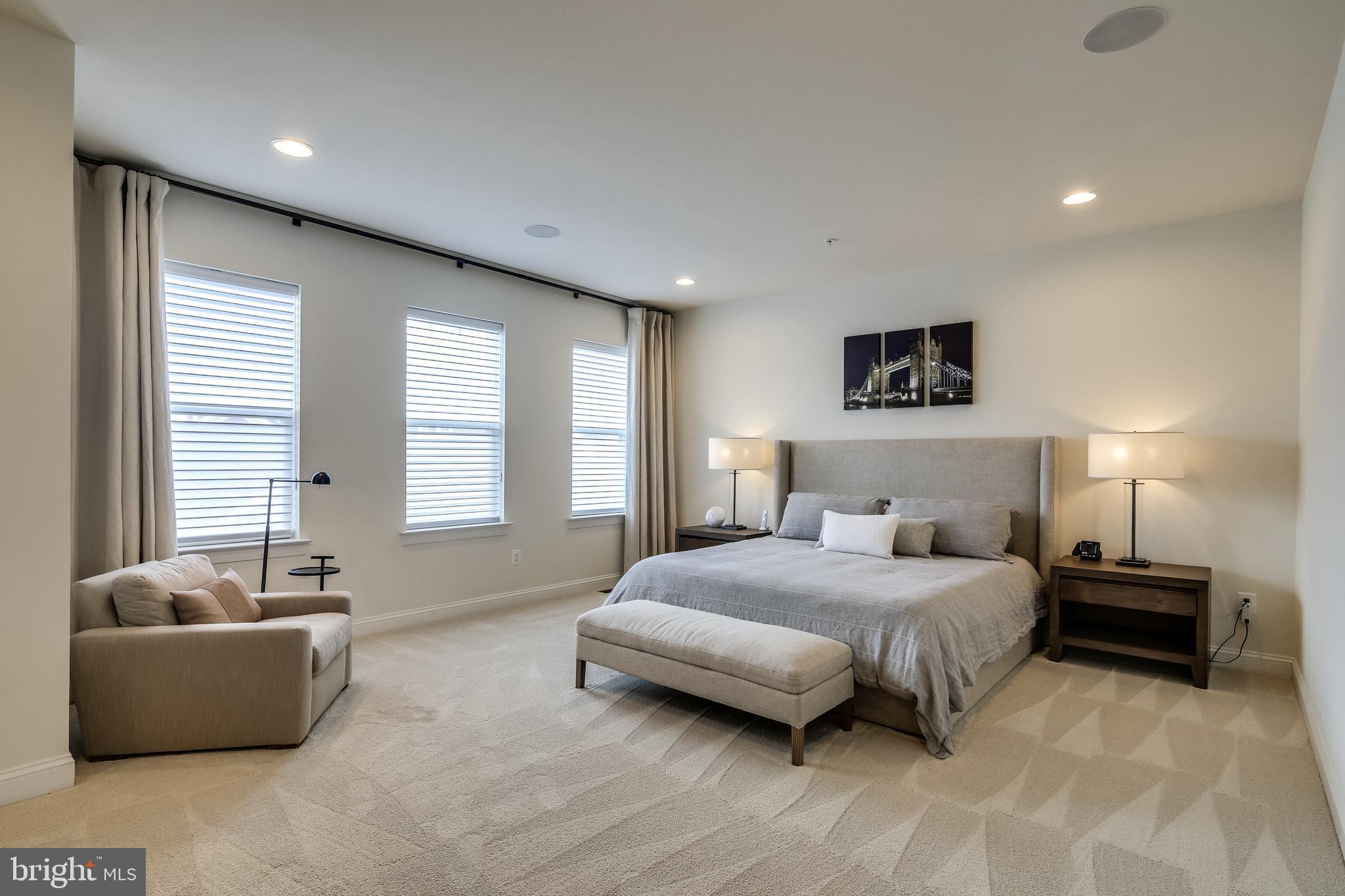 7771 Elmwood Road Fulton, MD 20759 - Photo 16 of 59 Owner's Bedroom with Wall of Windows