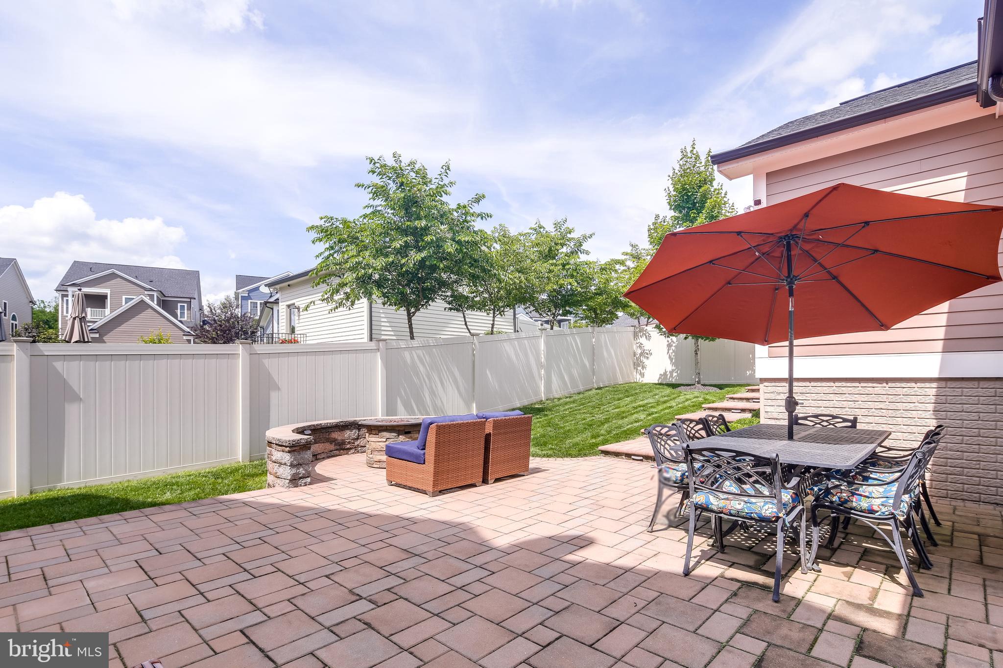 7771 Elmwood Road Fulton, MD 20759 - Photo 37 of 59 Custom Patio with Firepit
