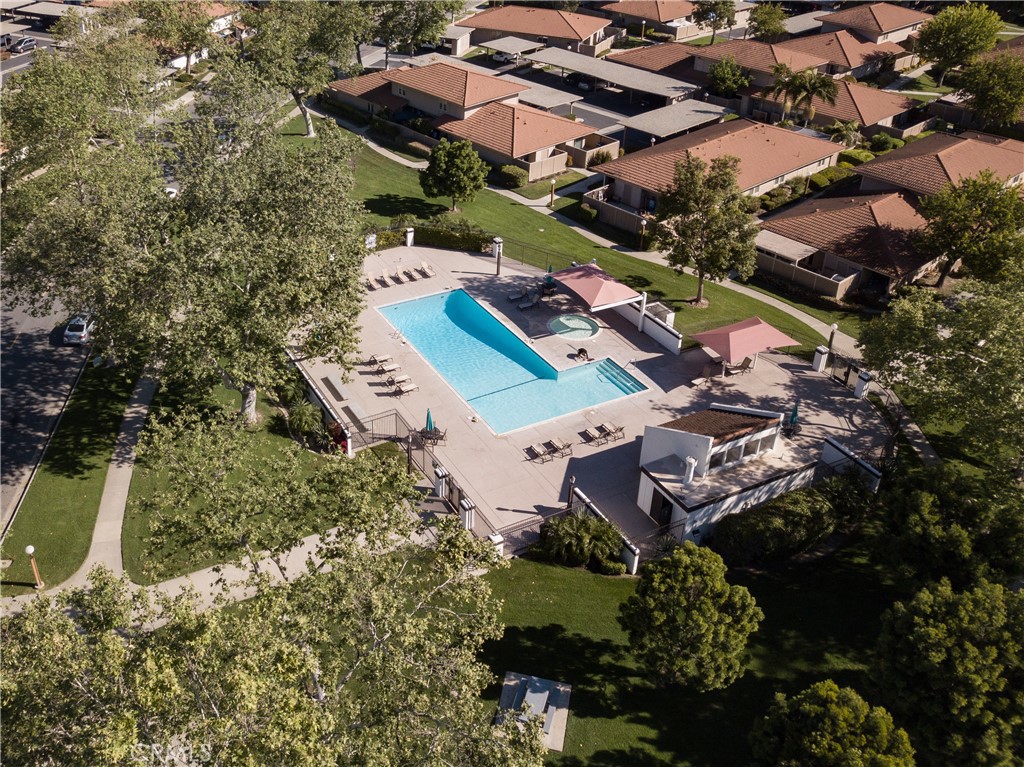 14302 Morning Glory Road Tustin, CA 92780 - Photo 38 of 38 an aerial view of a house with a yard and outdoor seating