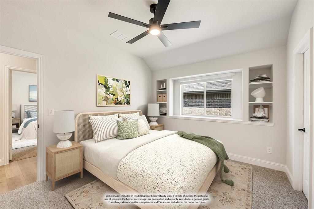 960 Imperial Eagle Road Alvarado, TX 76009 - Photo 12 of 40 a bedroom with a large bed and a window