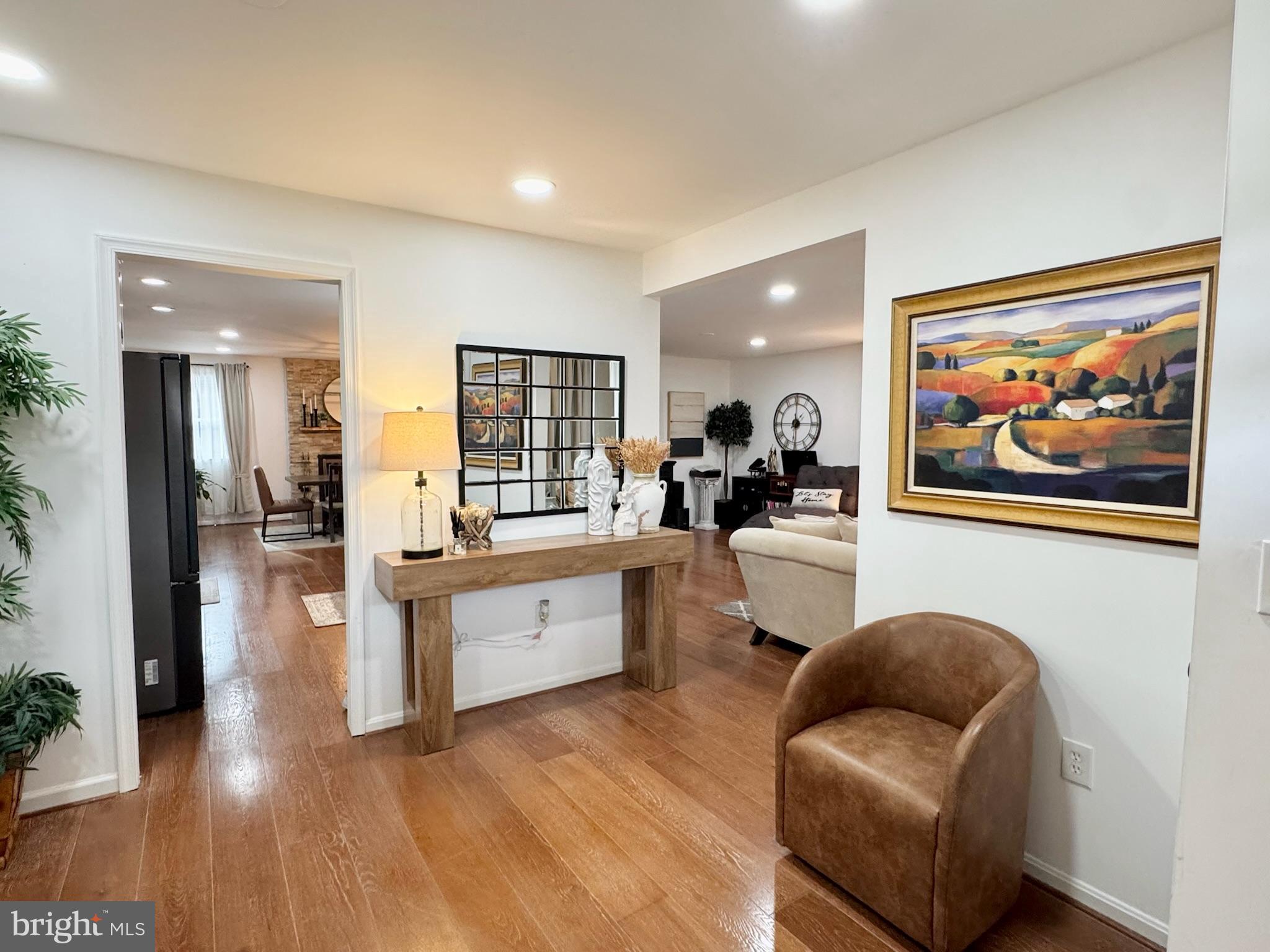 7397 New Cut Road Kingsville, MD 21087 - Photo 10 of 42 a living room with furniture and wooden floor