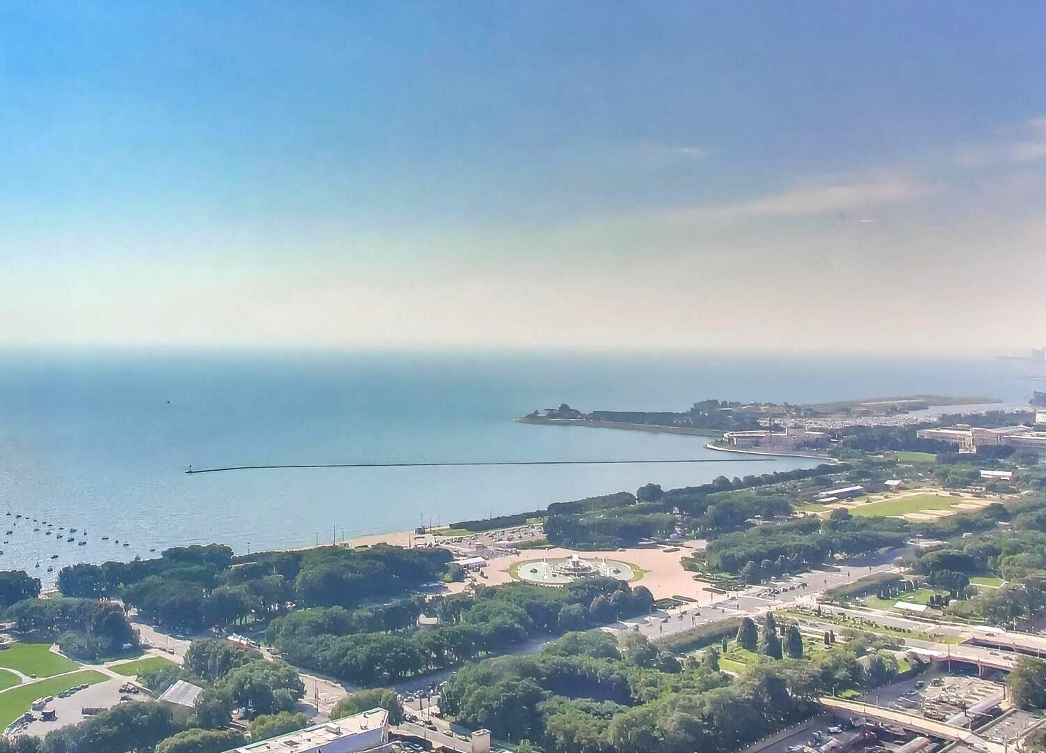 60 East Monroe Street, Unit 5103 Chicago, IL 60603 - Photo 11 of 63 a view of lake with mountain