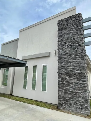 a view of front door