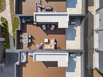 a view of balcony and kitchen