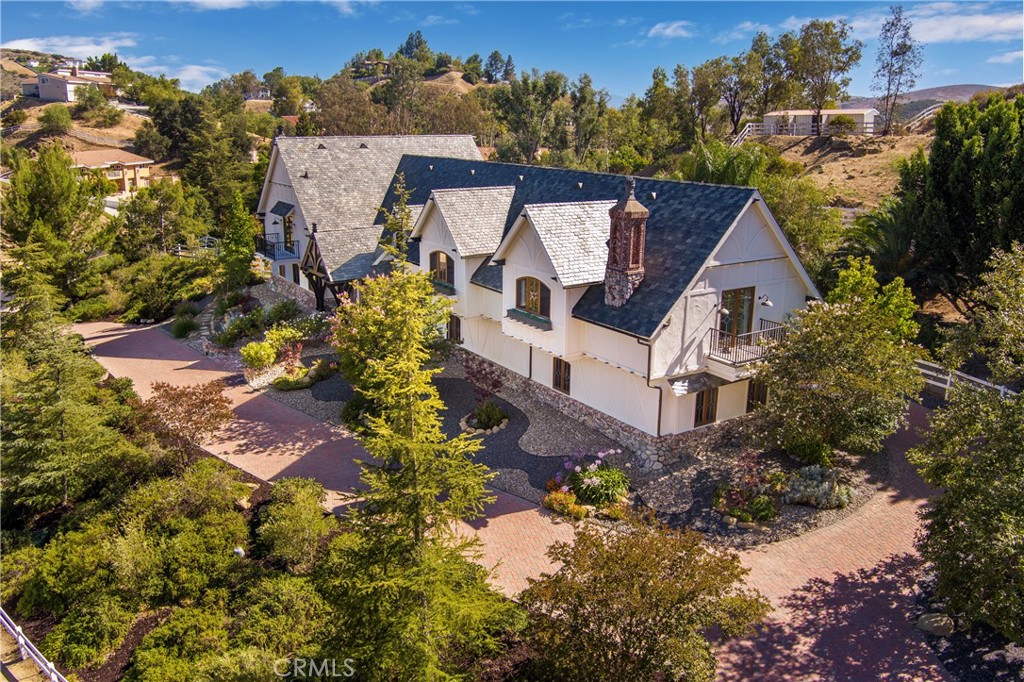 85 Saddlebow Road Bell Canyon, CA 91307 - Photo 66 of 75 an aerial view of a house with a yard