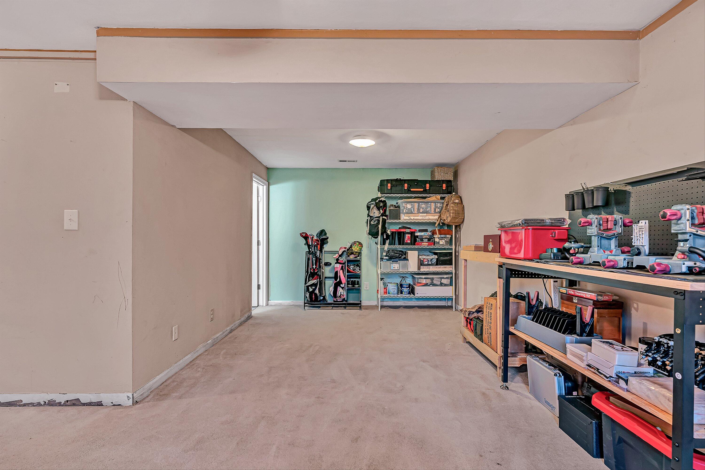 769 Lakeshore Terrace Road Hardy, VA 24101 - Photo 22 of 38 a view of an empty room with fridge and closet
