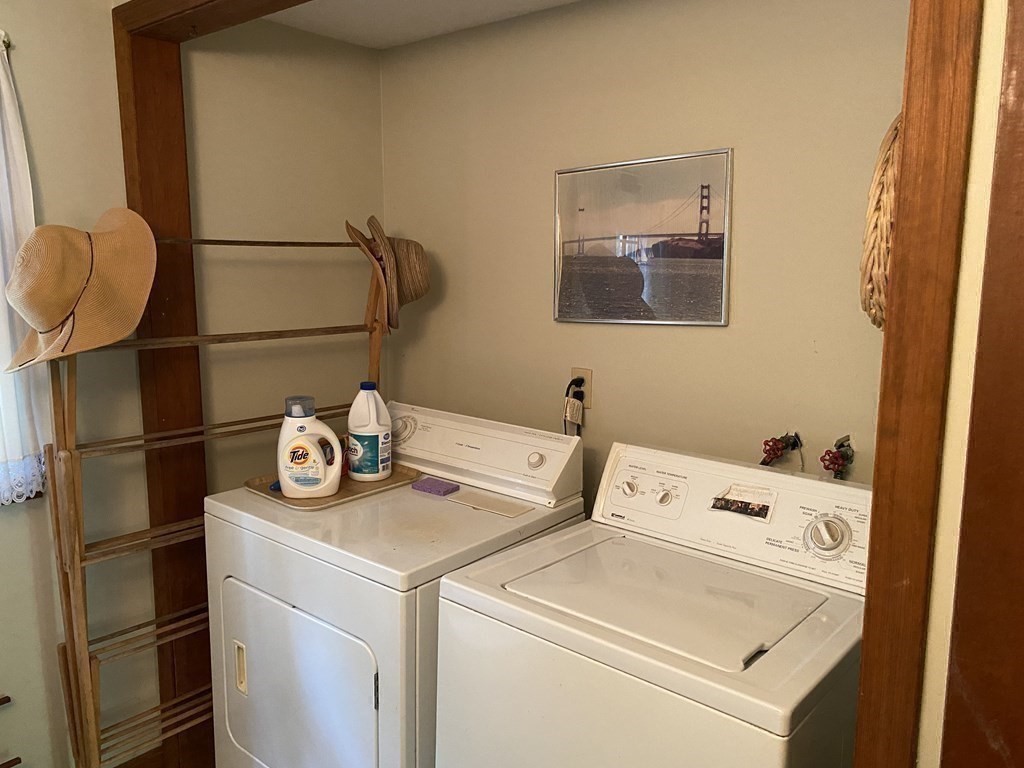 3 Beach Road Mattapoisett, MA 02739 - Photo 11 of 25 a utility room with dryer and washer
