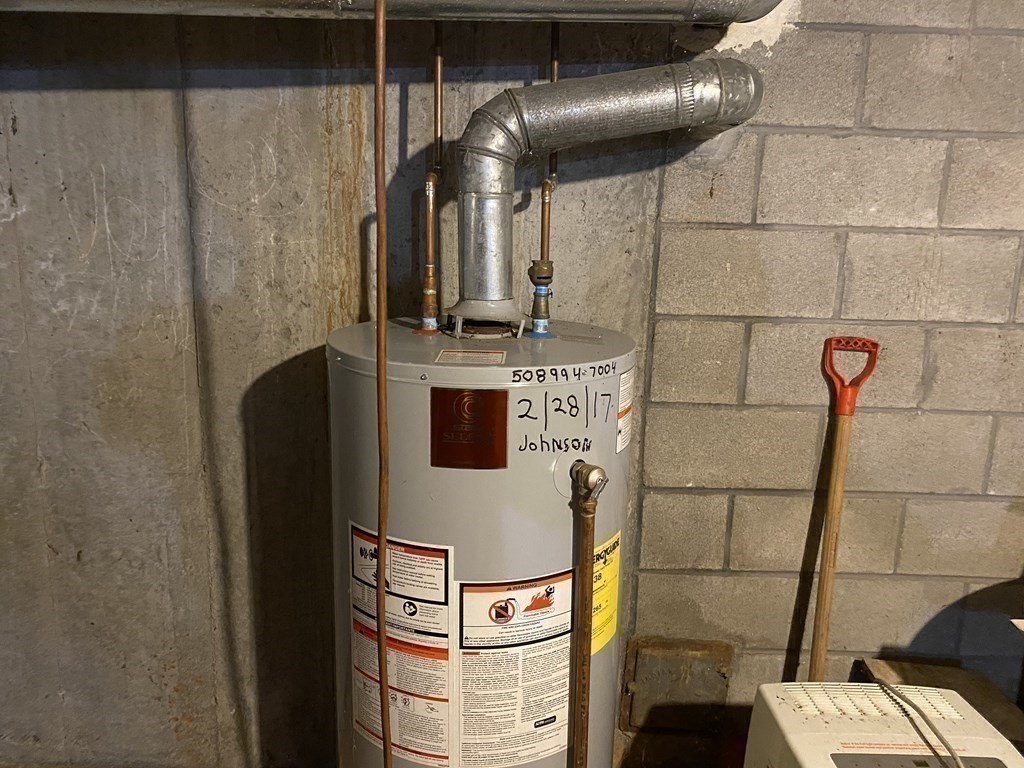 3 Beach Road Mattapoisett, MA 02739 - Photo 22 of 25 a close view of water heater room