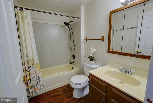 a bathroom with a sink a toilet and a bathtub