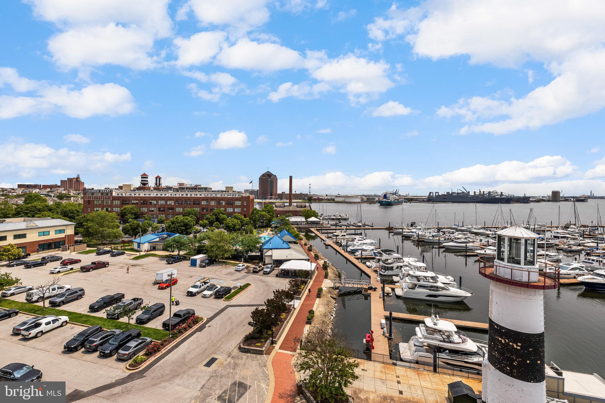 2702 Lighthouse Point East, Unit 638 Baltimore, MD 21224 - Photo 48 of 72 a view of a city