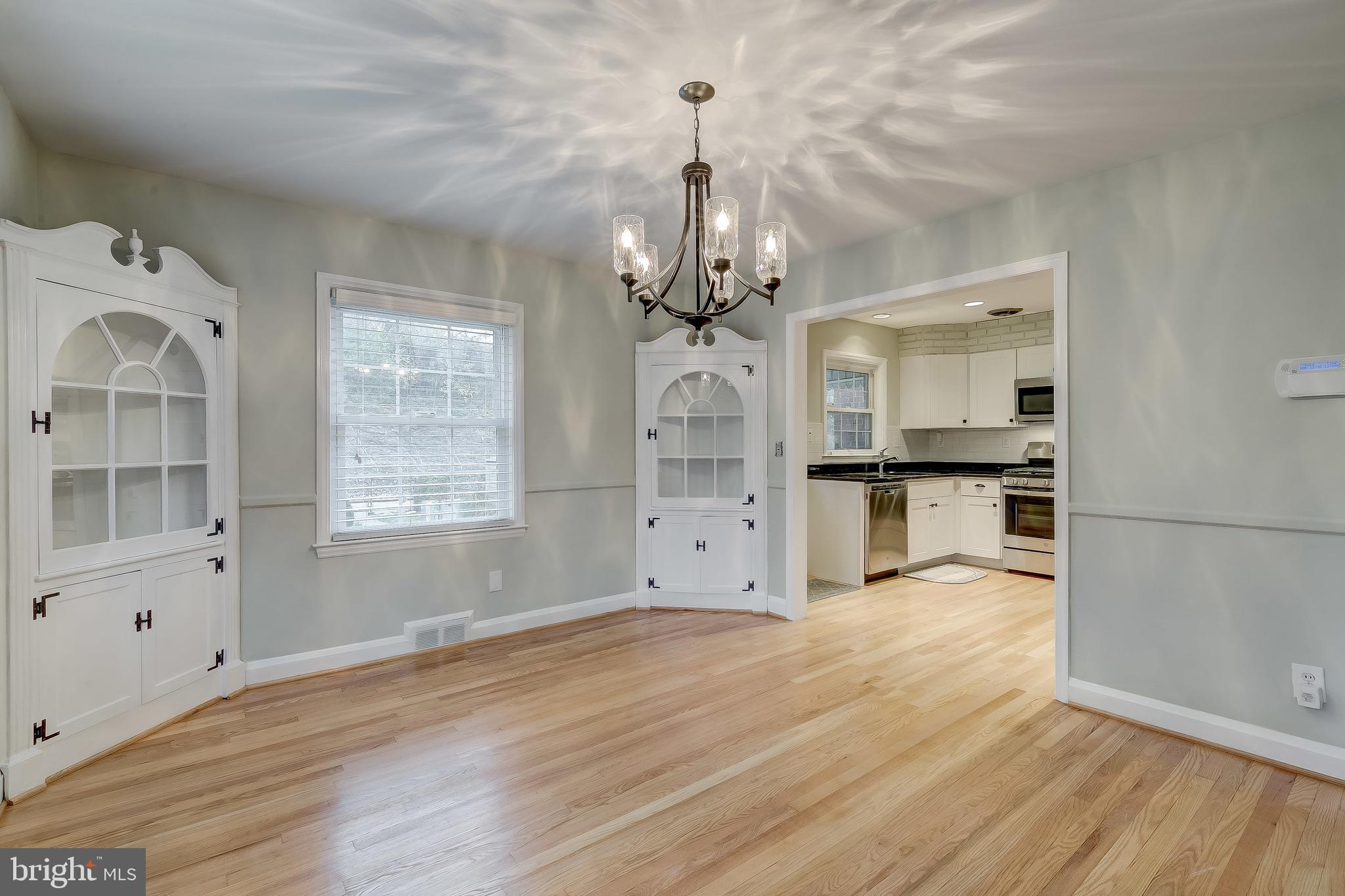 1912 Edgewood Road Baltimore, MD 21286 - Photo 12 of 45 Dining room with refinished hardwoods