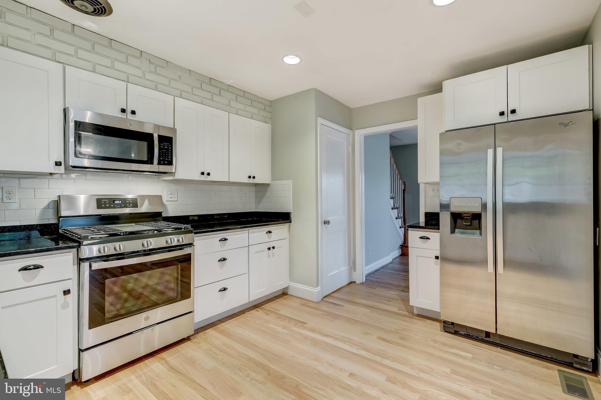 1912 Edgewood Road Baltimore, MD 21286 - Photo 15 of 45 Kitchen with new oven, granite counters!