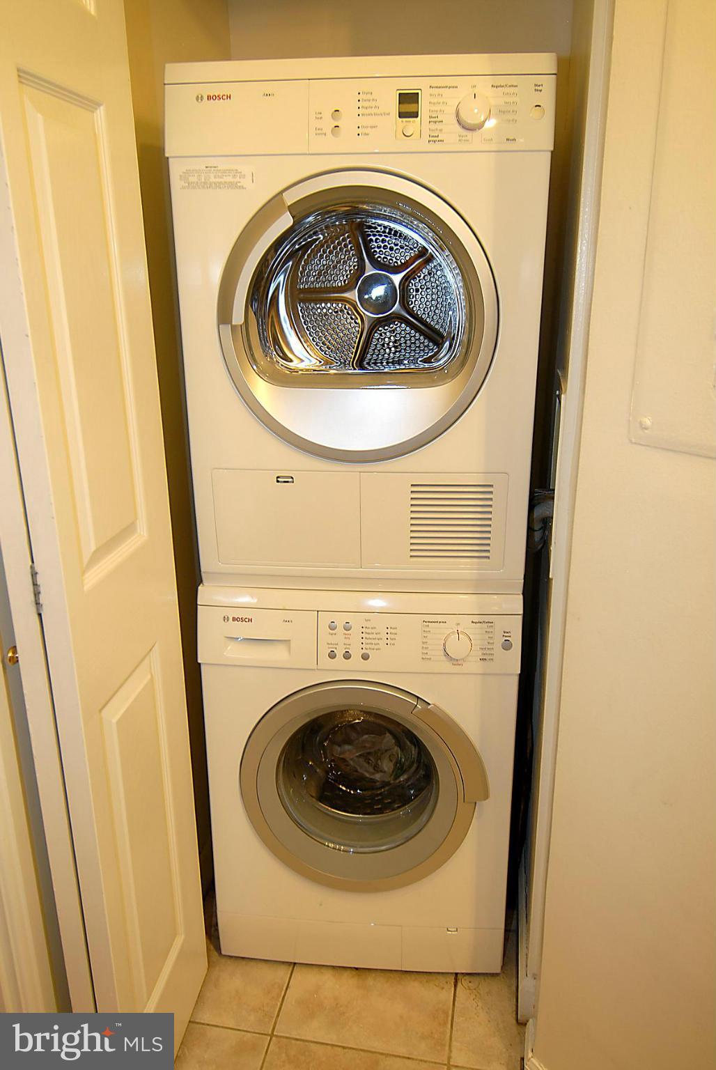 1077 30th Street Northwest, Unit 201 Washington, DC 20007 - Photo 8 of 16 Laundry