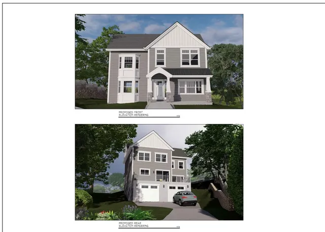 a view of front a house with a yard