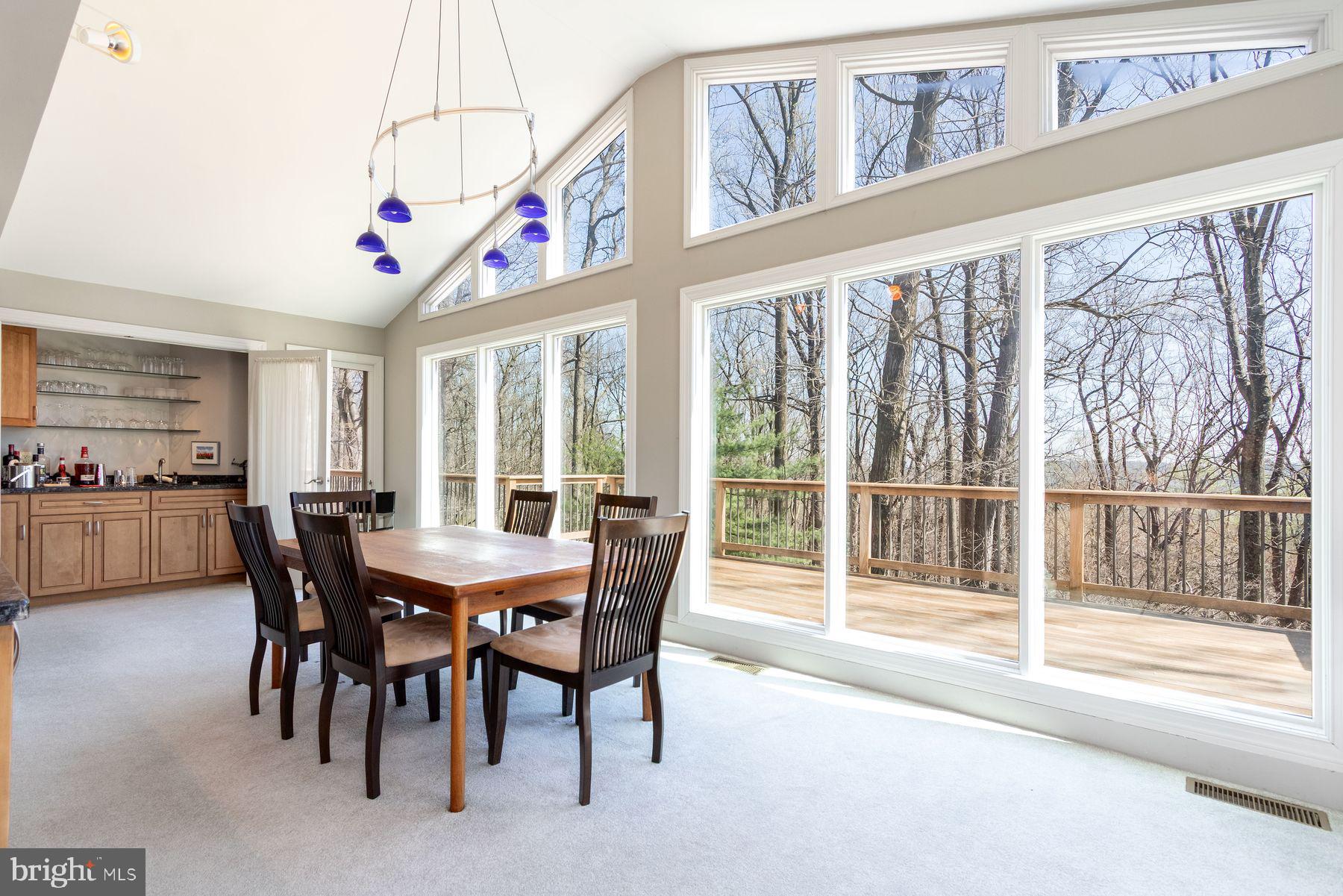 20 Solebury Mountain Road New Hope, PA 18938 - Photo 13 of 43 a view of a dining room with furniture window and outside view