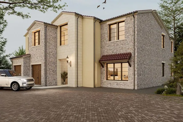 a view of a car garage