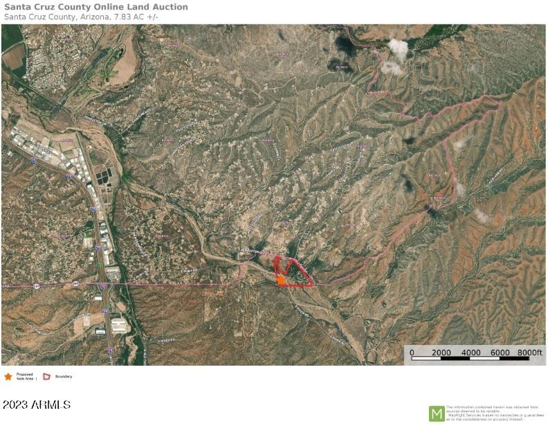 Xxx South River Road, Unit C Nogales, AZ 85621 - Photo 26 of 32 Mapright (7.83 acres) - city view#2_001