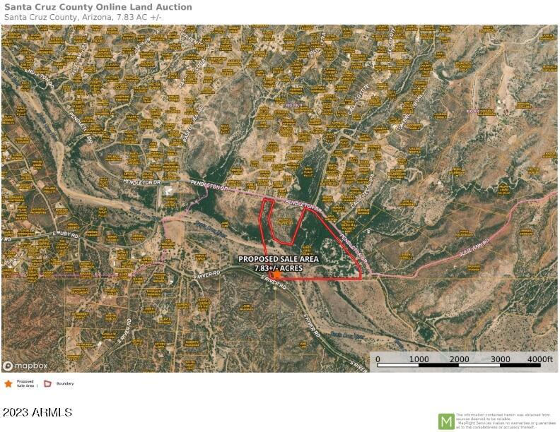 Xxx South River Road, Unit C Nogales, AZ 85621 - Photo 28 of 32 Mapright (7.83 acres) - city view#4_001